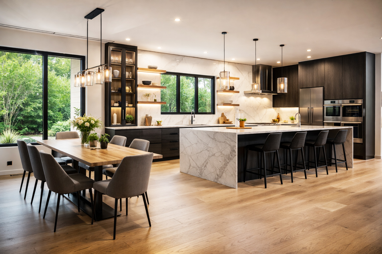 Moderní kuchyňský prostor